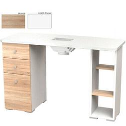 Manicure Con Aspiratore Polveri Professionale In Legno Con C