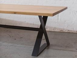 Moderno Gamba Design A Clessidra &ndash; Top In Legno Massello D