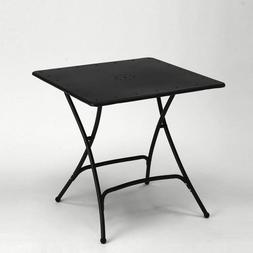 Per Giardino Pieghevole In Ferro Cm 80x80 Verniciato Grigio 