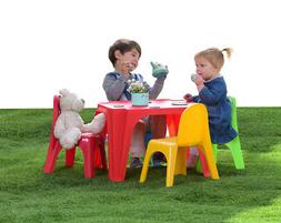 Pic Nic 4 Amici 4 Sedie Plastica Esterno Casa Giardino Gioch