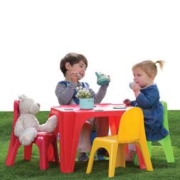 Pic Nic "4 Amici" Tavolino Con 4 Sedie Idea Regalo Bambini