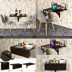 Pieghevole A Muro In Legno 80x60x45cm Tavolino Porta Pc Da P