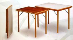 Pieghevole In Legno  Colore Bianco