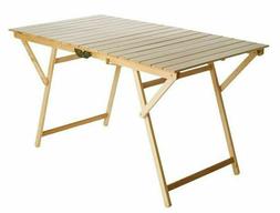 Pieghevole In Legno Faggio Portatile Da Campeggio Picnic 70x