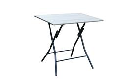 Pieghevole Rettangolare Grigio In Mdf 80x60