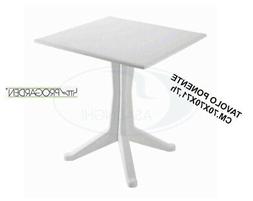 Ponente Quadrato Cm.70x70x71,7h Bianco