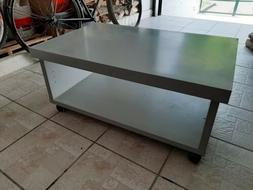 Porta Tv In Legno Con Rotelle