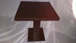 Pranzo Giove Q 60x60 Legno Wenghe' Bar Ristorante Hotel Disc