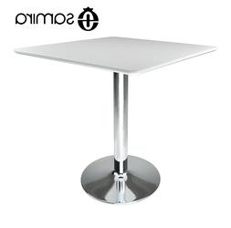 Quadrato 70x70 Bianco, Tavolino Da Bar Mod. Romeo
