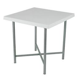 Quadrato Alvaro Plastica Bianco 80 X 80 Bar Ristorante Giard