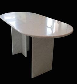 Rettangolare In Marmo Bianco Di Carrara "c" Lucido