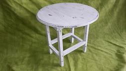 Rotonda Di Legno, Modello Roundtable, Verde-grigio Aged, 50 