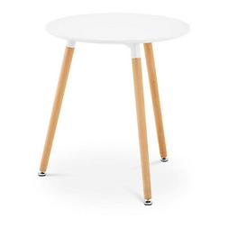 Rotondo Design Moderno Soggiorno Diametro: 60 Cm Bianco Capa