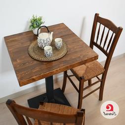 Rustico Quadrato In Legno Massello Di Abete - Mod. Sirente -