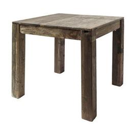 Rustico Teak Riciclato Industrial Vintage Etnico 80x80 Tavol