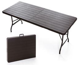 Set Birreria Wood Pieghevole In Resina E Metallo 180x75 Effe