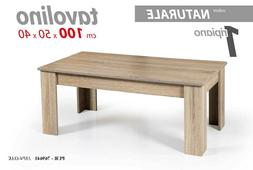 Tavolino Legno Colore Naturale 100*50*40 Cm Salotto Soggiorn