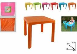 Tavolino Per Bambini Baby Plastica Color Gaming Gioco Scuola
