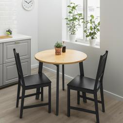 , Tavolo Da Cucina, Sala Pranzo Antikbeize Chiaro/nero Tinto