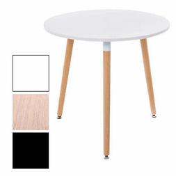 Tondo Cucina Ansgar Legno Tavolino Rotondo Scandinavo 3 Gamb