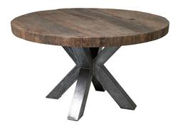 Tondo Ferro Vintage Industriale Shabby Chic Etnico Legno Lof