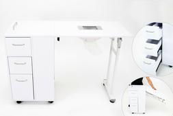 Unghie Manicure 3 Cassetti Pieghevole Salvaspaizo Profession