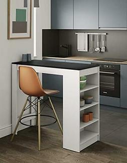 Bar, Bianco, Nero, 115 X 50