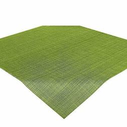 Delindo Lifestyle Tovaglia da tavola SAMBA verde, 85 x 85 cm