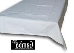 GAMBA MANIFATTURE. Tovaglia tavola quadrata 160x160 4 posti,