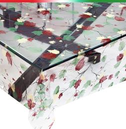 Tovaglia TRASPARENTE lucida plastifica AL METRO h140 antimac