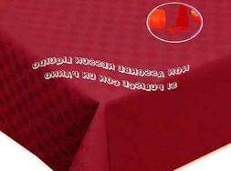 Copritavolo In Tessuto H 140 Rosso