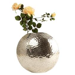 Vaso Argento Alluminio Nichelato Altezza 37 Cm