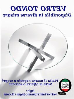 Tondo Trasparente Diametro 70 Cm Spessore 5mm Anche Su Misur