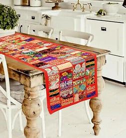 O Da Parete Cotone Lungo Arazzo Rosso