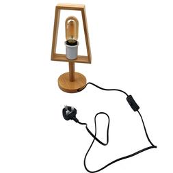 Vintage Industriale Moderno IN Legno Tavolo/Piantana Soggior